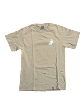 HUF Tan Graphic Tee T Shirt Small